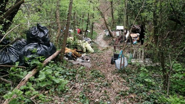 Rio della Sacca, discarica ciclopica: in azione il gruppo «Ramiola 2021»