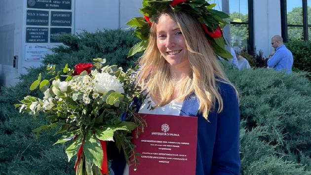 Chiara Candio: «Prima la salvezza e poi la laurea»