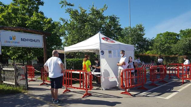In pista in sicurezza: al Campus riprendono i corsi di atletica