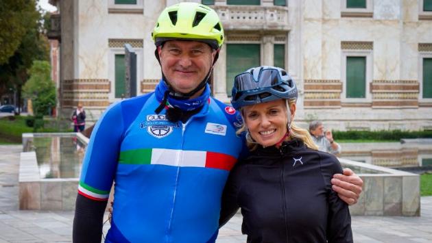 Parchi e Castelli del Ducato, Justine Mattera a Scipione per registrare una puntata di «Discovering»