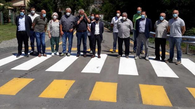 Da stamattina si attraversa il Mozzola in entrambi i sensi di marcia