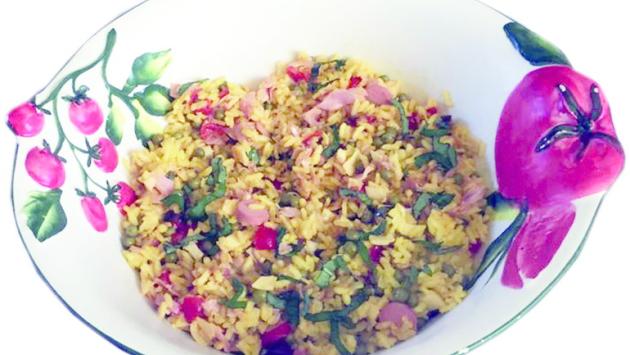 La ricetta della domenica - Insalata di riso con zafferano e balsamico