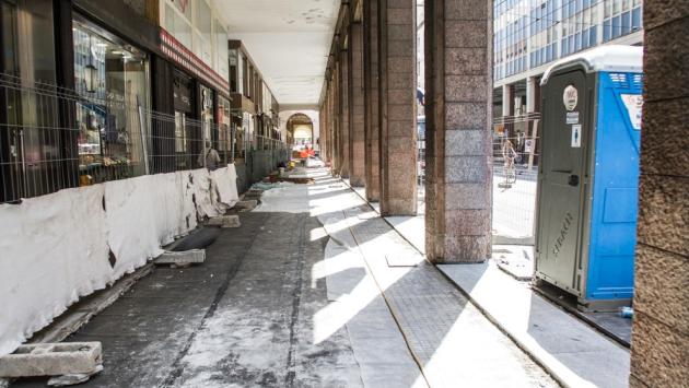 L'incrocio tra via Mazzini e via Garibaldi chiuso per lavori fino all'8 agosto