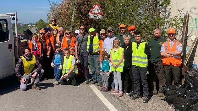 Ambiente sfregiato, a Sanguigna la task force degli ecologisti