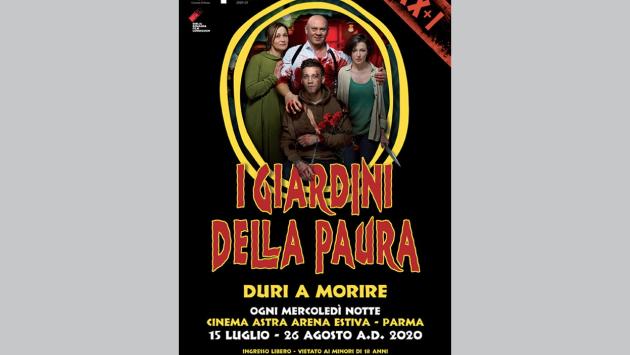 Neanche  il Covid ferma  i "Giardini della Paura": dal 15 luglio sette serate terrificanti