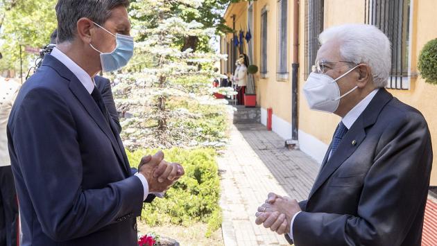 Foibe, storico incontro Mattarella-Pahor sul Carso triestino