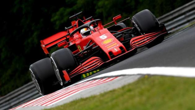 Hamilton il più veloce, ma sul bagnato Vettel è davanti nelle libere 2