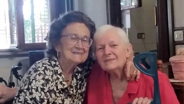Le amiche ritrovate: Anna e Giancarla si rivedono dopo 80 anni