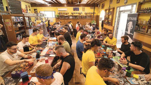 Le carte? Diventano colpi di magia alla «Corte di Odino»