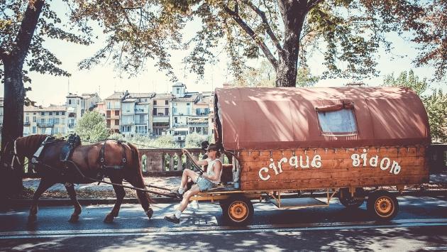 Il Cirque Bidon in Cittadella: «A ciascuno i suoi sogni»