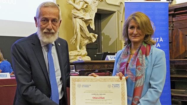 Chiara Zilioli premiata all'Università: «Alumna dell'anno 2023»