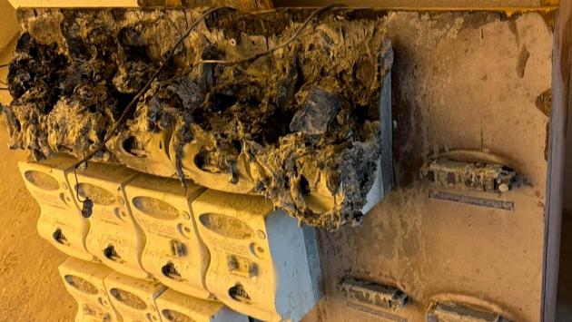 In fiamme i contatori. E non è la prima volta