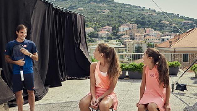 L'incontro "parmigiano" con Federer, la storia di Carola e Vittoria