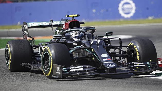  Bottas batte Hamilton nelle prime libere di Monza, Ferrari male