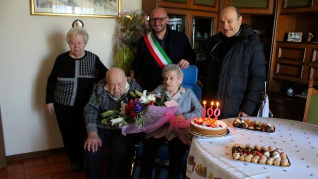 Guglielmina ed Ezio, quasi 200 anni in due