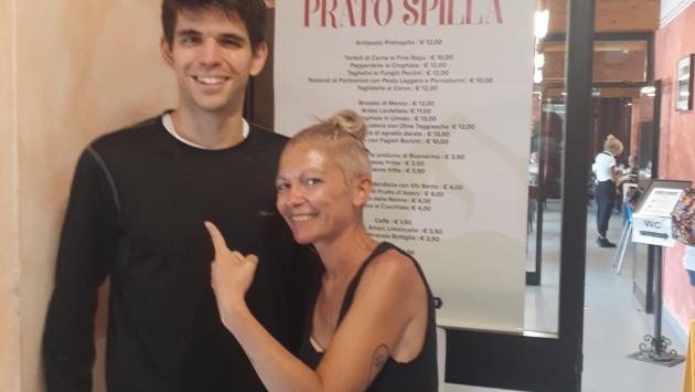 Camminata Lagdei-Pratospilla: record del giovane Cristian Greci, testando un'app
