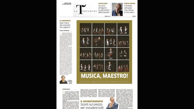 La Toscanini, le novità  di Stagione in un inserto  
