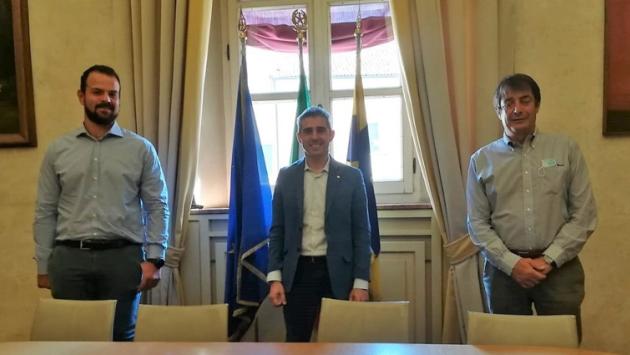 La Rugby Parma dal sindaco in vista del 90° anniversario 