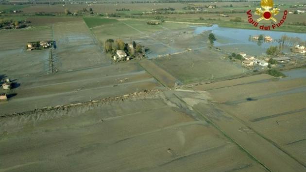 Ancora allerta in Emilia per piena Po e vento