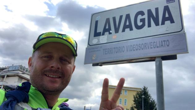  «Io, di corsa da Salso a Lavagna: 138 km di passione»