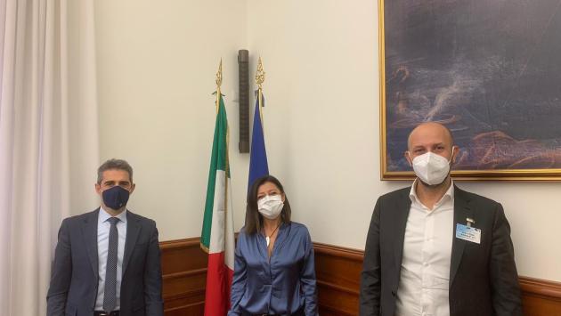 Alta velocità, incontro Pizzarotti-De Micheli a Roma