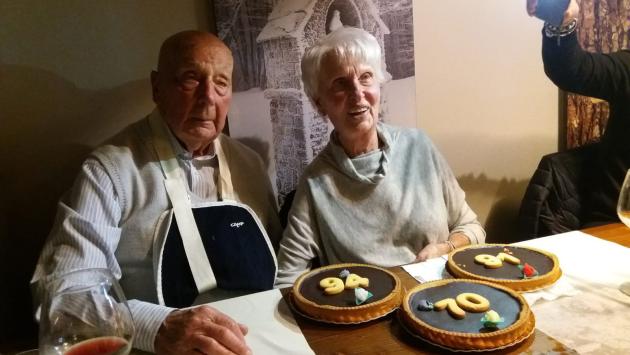 Enrica e Mauro, una storia d'amore lunga più di 70 anni