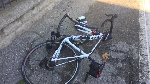 Ragazza investita in bicicletta in via Farnese finisce al pronto soccorso