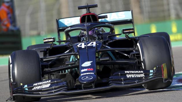 Gp dell'Emilia Romagna: Hamilton il più veloce nelle libere, Leclerc quinto