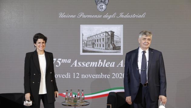 Assemblea dell'Unione Parmense degli Industriali. La presidente Sassi: "Nuove sfide da affrontare insieme"