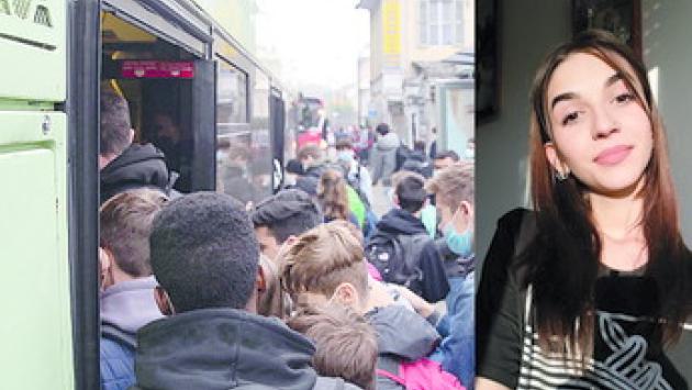 Una studentessa: «Era inutile riaprire le scuole se non c'erano i trasporti»  