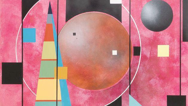 MAX PRETI  Universo  di geometrie e colori   come ordine   nel caos 