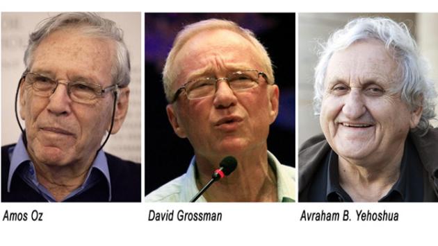Oz,  Yehoshua e Grossman  firmano per Stato di Palestina