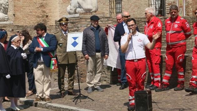 Lo «Scudo blu» a tutela della rocca Meli Lupi