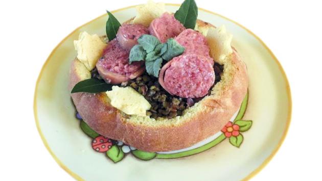 La ricetta della domenica - Zampone nel pane
