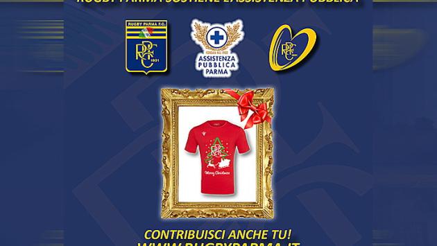 Dalla Rugby Parma una maglia per l’Assistenza Pubblica