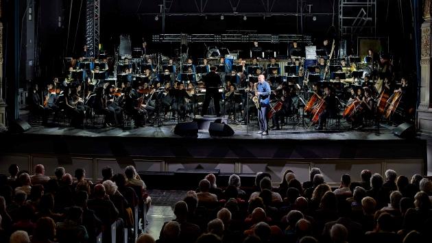 I percussionisti del «Boito» alla prova della Cherubini