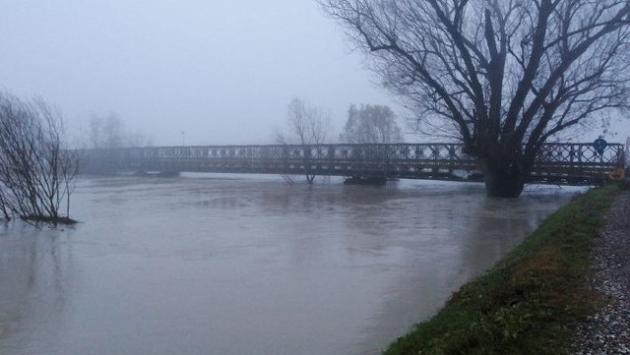 Esondazione del Panaro: chiusa la falla sull'argine