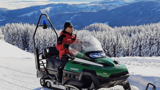 Stagione invernale: i Carabinieri Forestali del Servizio Meteomont già al lavoro per la sicurezza in montagna
