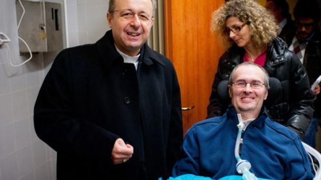 "Sono fortunato: sedici anni di malattia non sono pochi per la Sla"