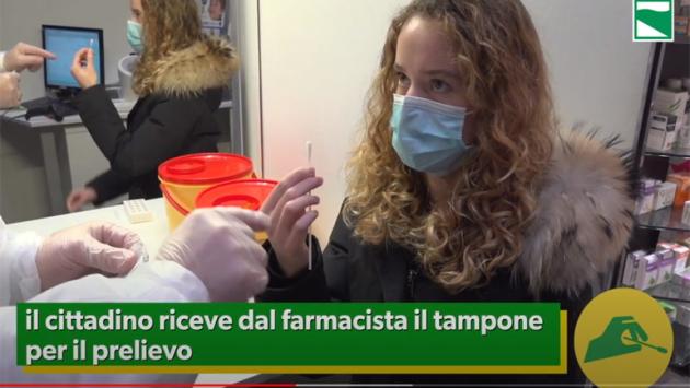 Tamponi rapidi e gratuiti in farmacia, si parte in tutta l'Emilia-Romagna