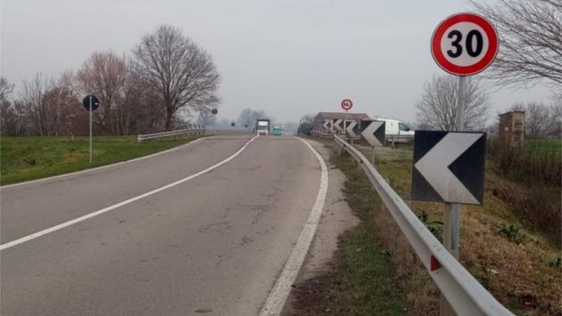 Limitazioni al traffico sul ponte del cavo Rigosa Vecchia