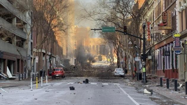 Forte esplosione a Nashville