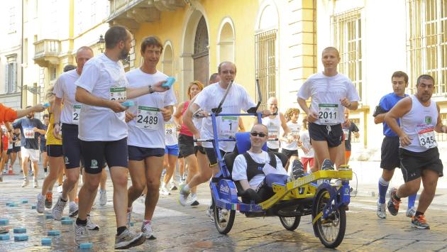 "Un messaggio che non è solo il mio ma anche degli spingitori e di chi ci ha aiutato"
