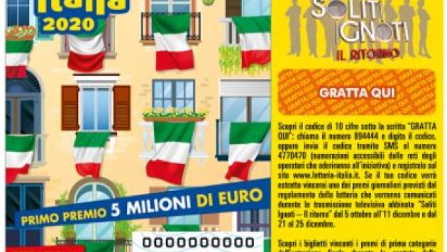 Lotteria Italia, il primo premio da 5 milioni di euro va a Pesaro. A Parma un biblietto da 25 mila euro