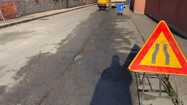"Strada Lemignano, i "soliti" tubi dell'acqua che si rompono"