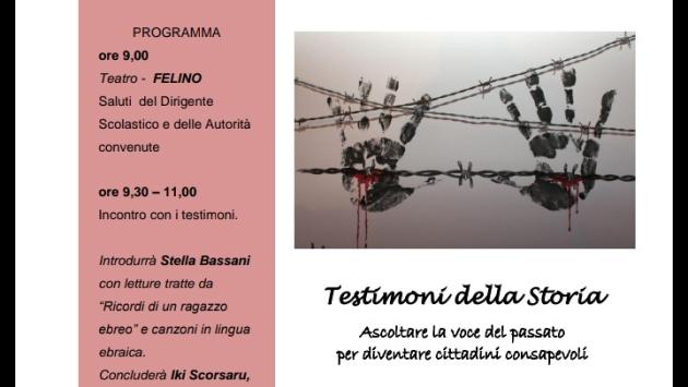 Giornata della Memoria: iniziative a Felino e Calestano