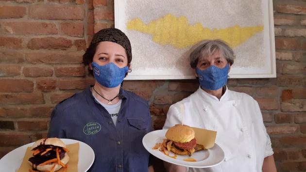 Il territorio  nel panino? Salame fritto e cotechino