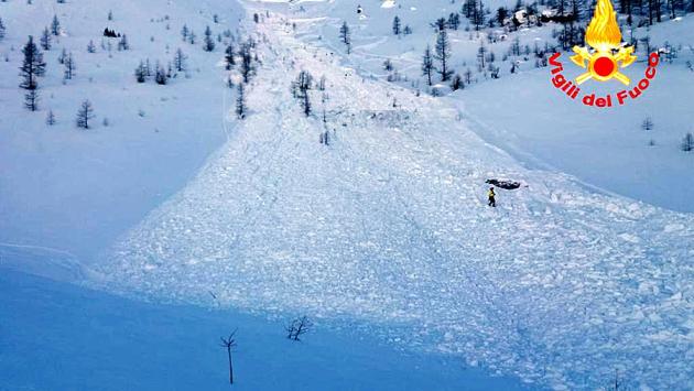 Valanga nel Cuneese, morto un 23enne travolto 