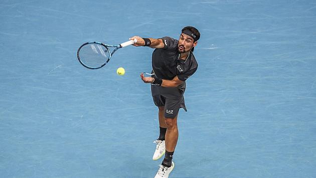 Fognini vince il derby con Caruso e passa il turno