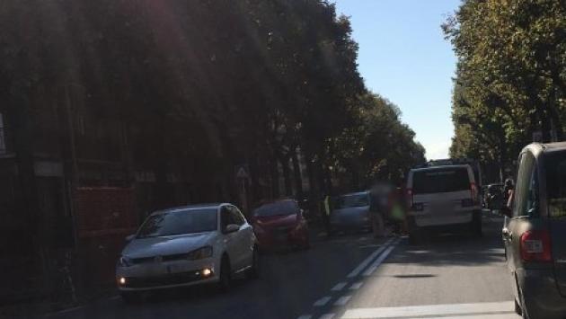 Incidente in via Fleming: soccorsa una donna, disagi al traffico